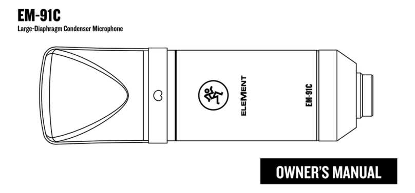 Mackie Element Series owner's manual