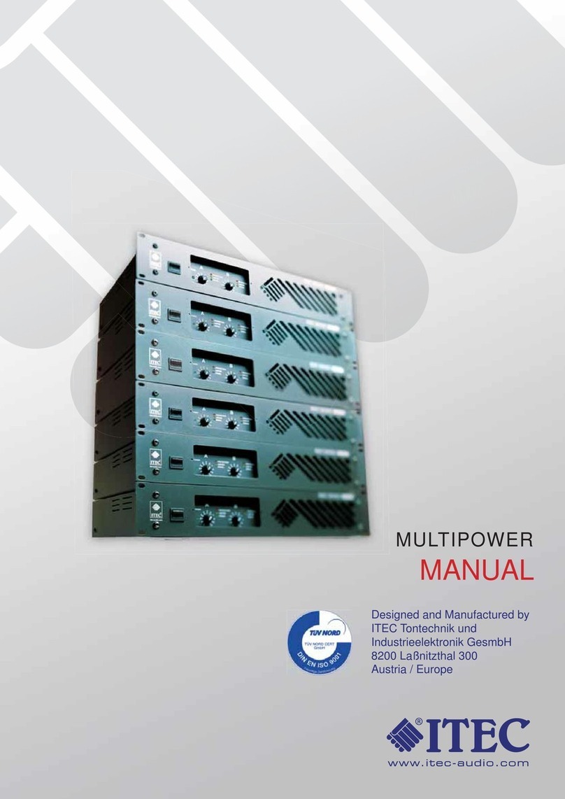 Itec MULTIPOWER Series manual