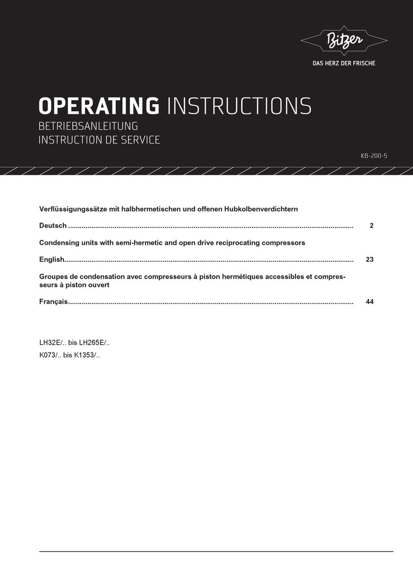 Bitzer LH32E Series operating instructions Bitzer LH32E Series operating instructions