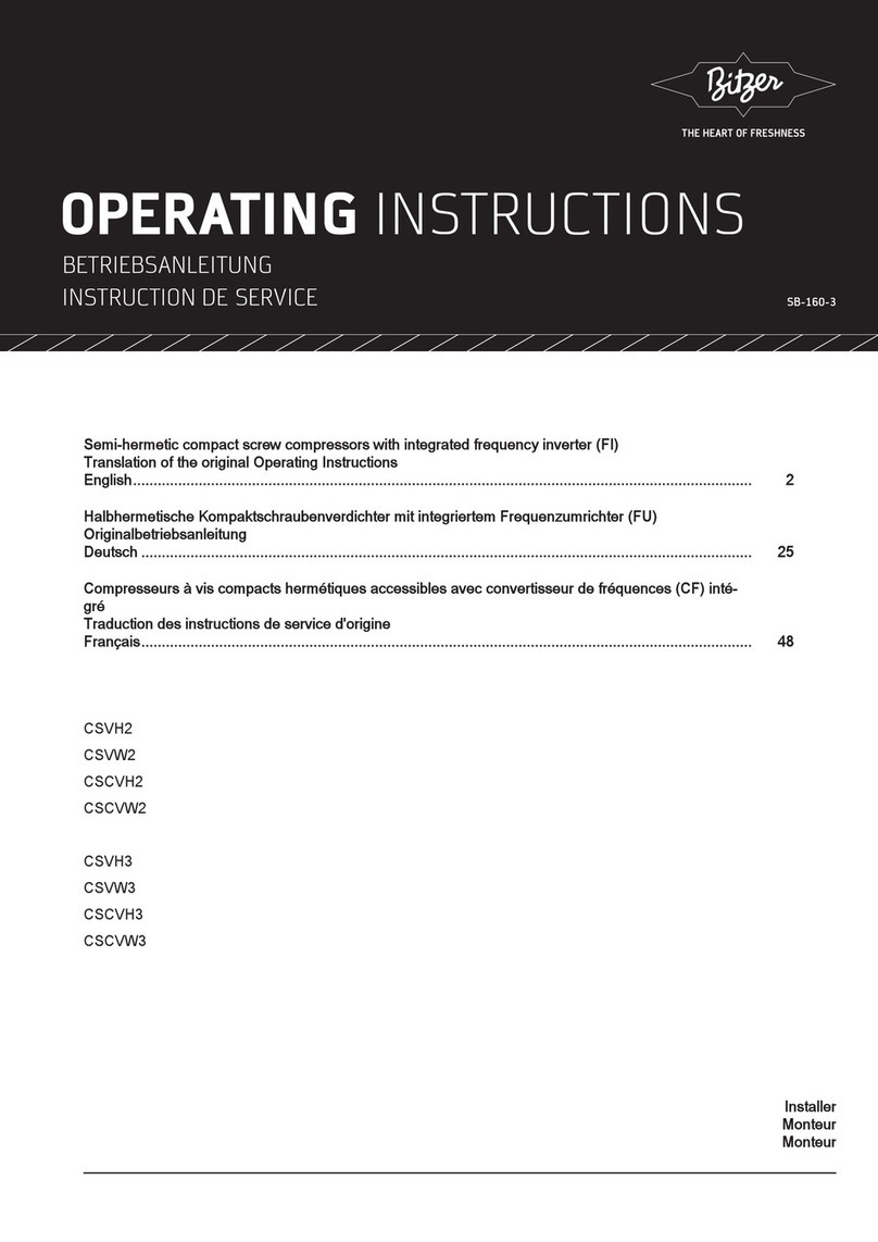 Bitzer CSVW2 User manual