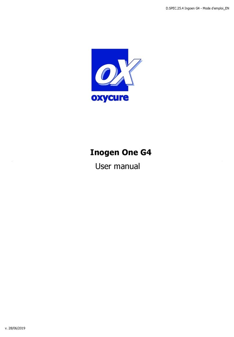 oxycure Inogen One G4 user manual