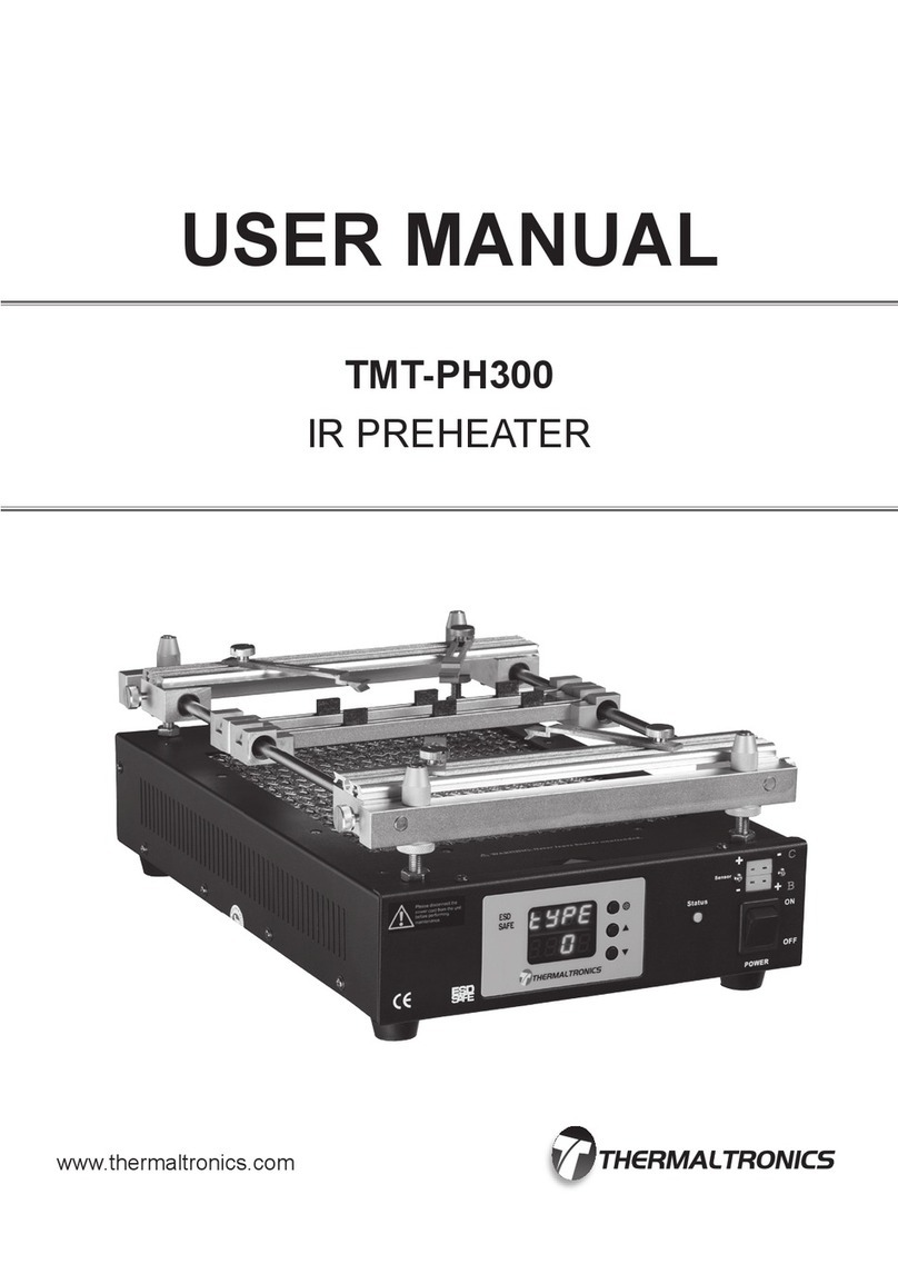 Thermaltronics TMT-PH300-1 user manual