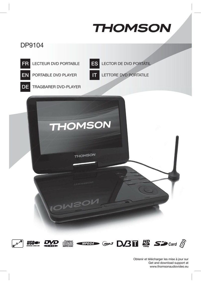 THOMSON DP9104 User manual