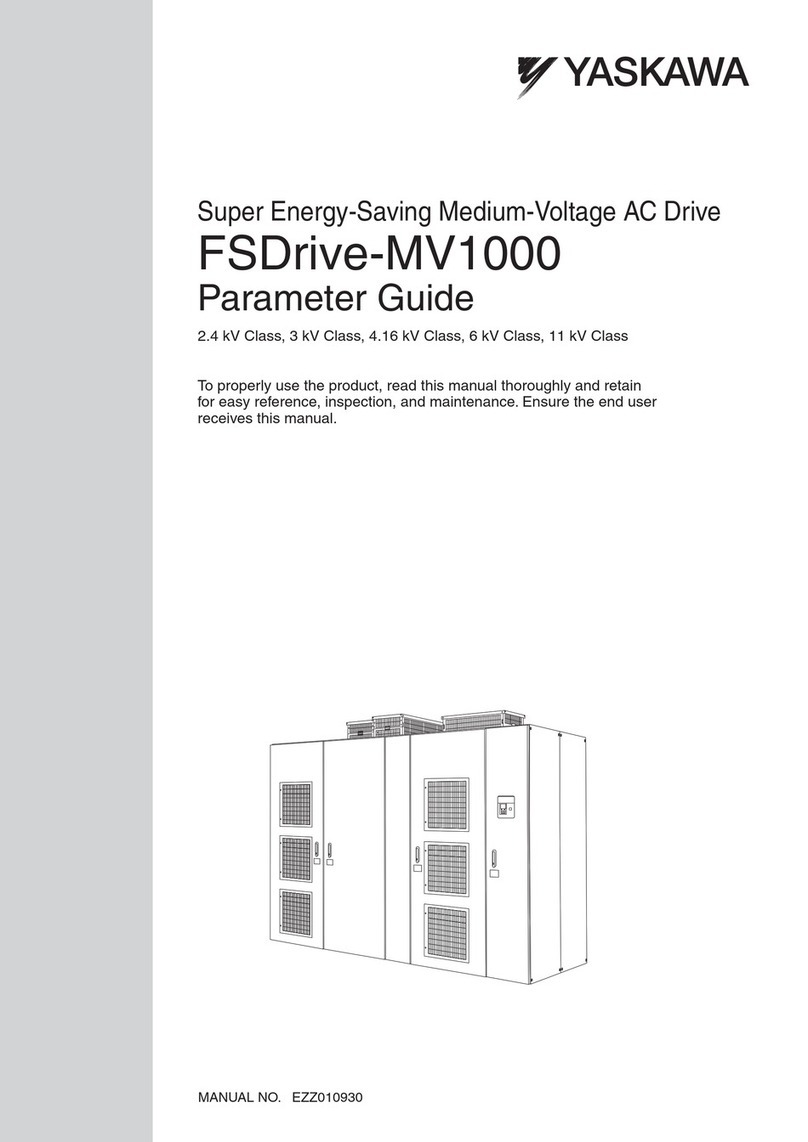 YASKAWA FSDrive-MV1000 Series User manual