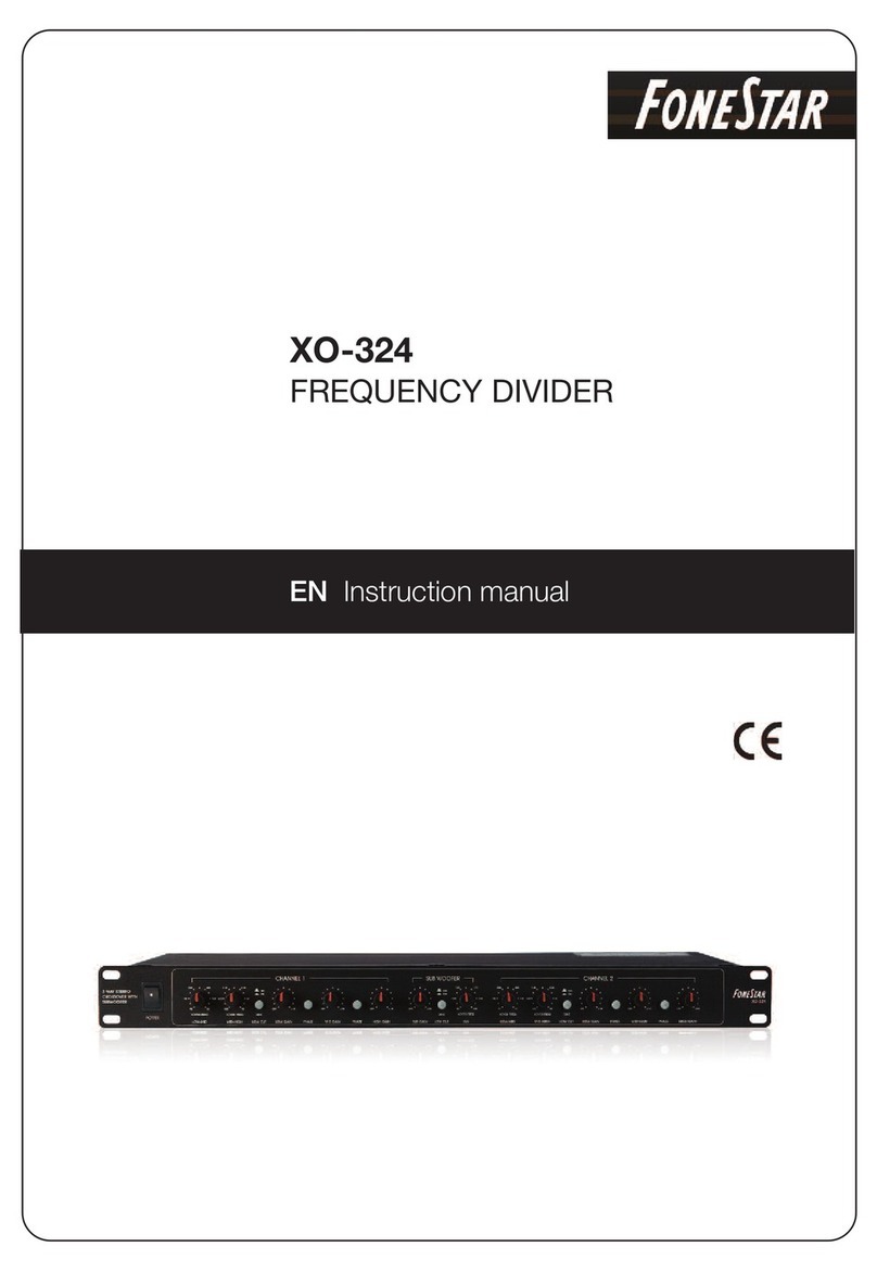 FONESTAR XO-324 instruction manual