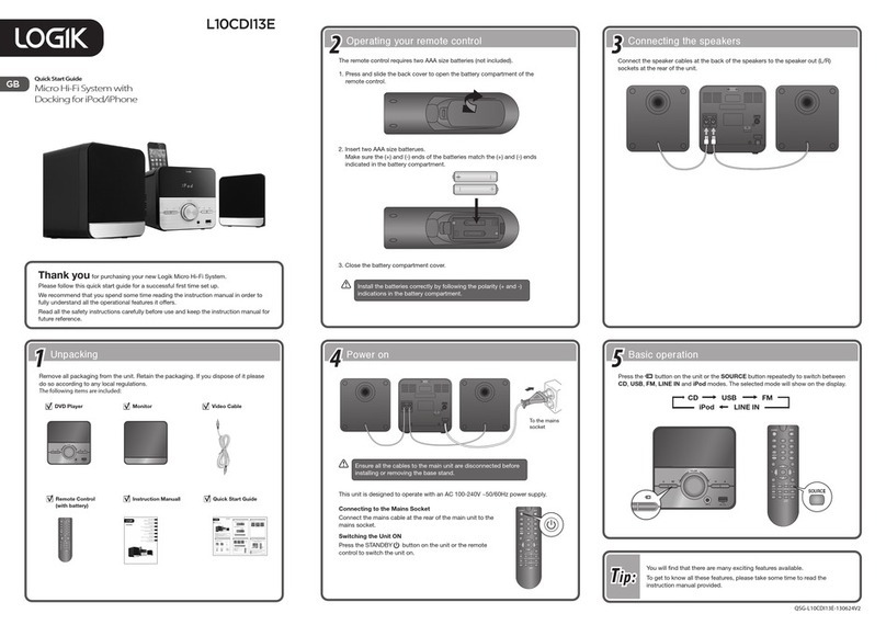 Logik L10CDI13E User manual