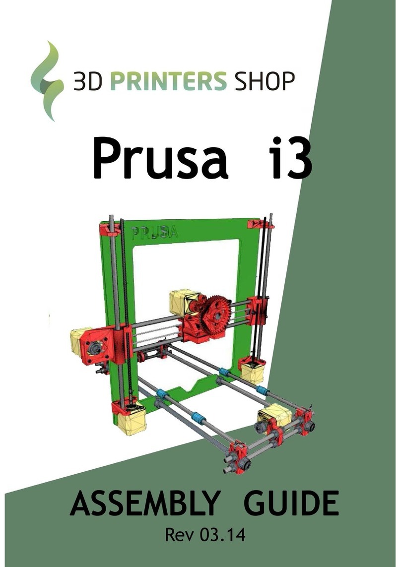 Prusa i3 Hephestos User manual