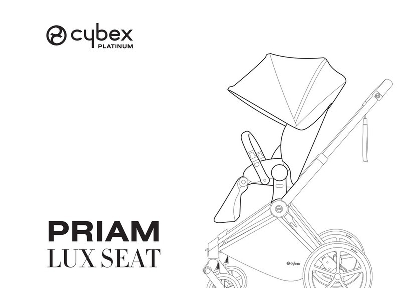 Cybex Platinum PRIAM LUX SEAT manual