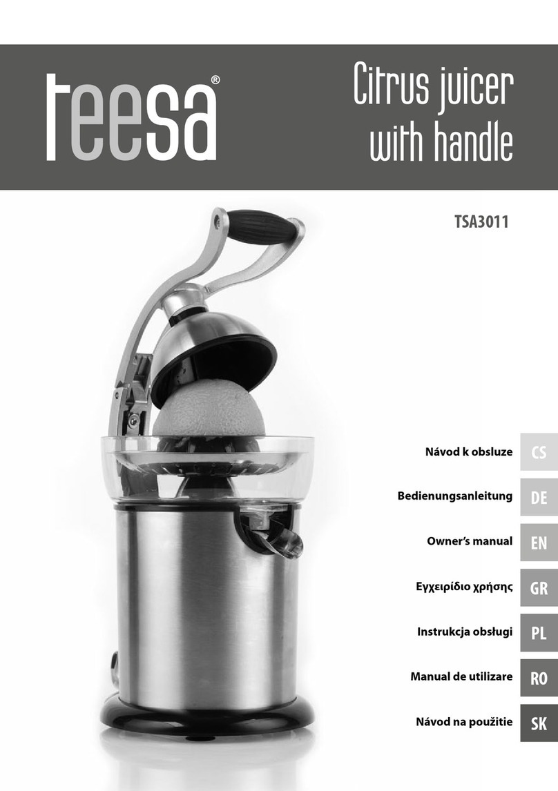 Teesa TSA3011 User manual