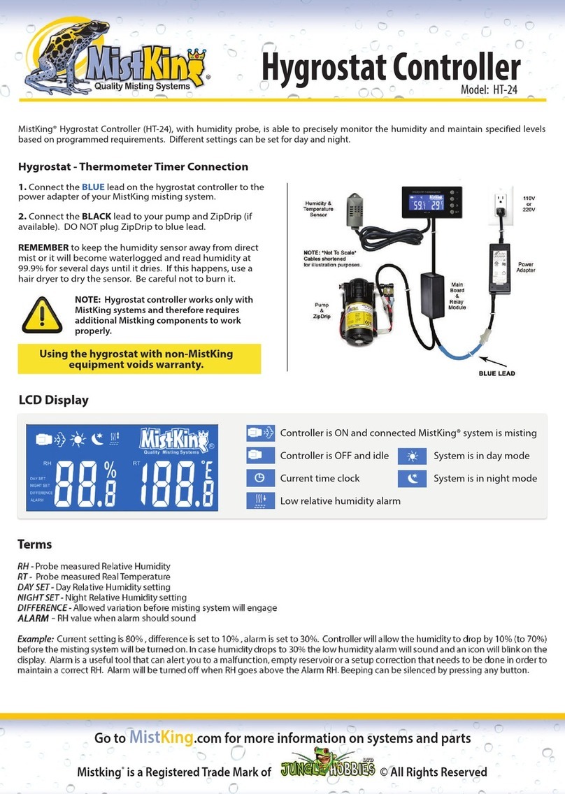 MistKing HT-24 User manual