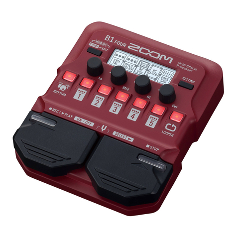 Zoom B1 FOUR quick guide