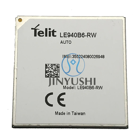 Telit Wireless Solutions LE940B6-NA AUTO Installation manual Telit Wireless Solutions LE940B6-NA AUTO Installation manual