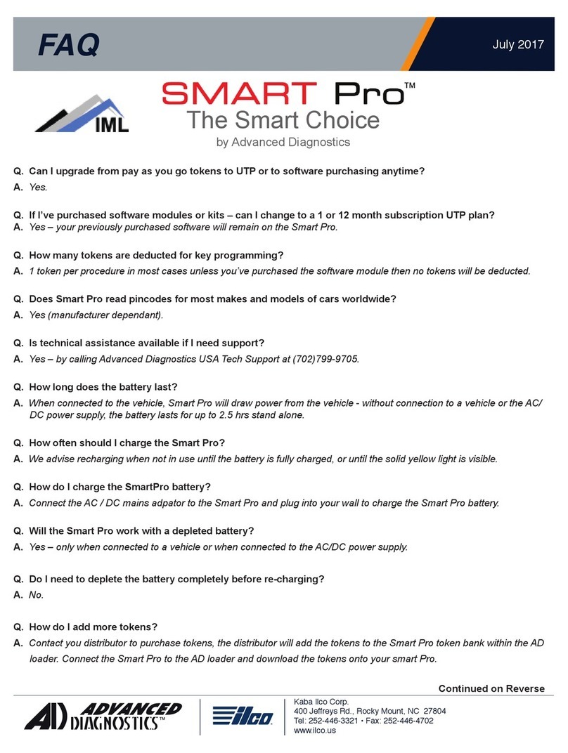 Advanced Diagnostics SMART Pro Faq