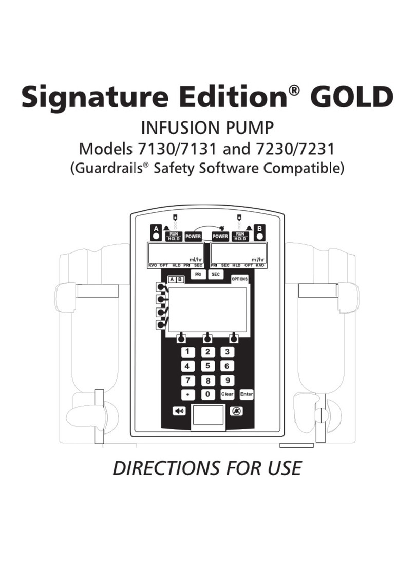 Alaris Signature Edition GOLD 7130 Directions for use