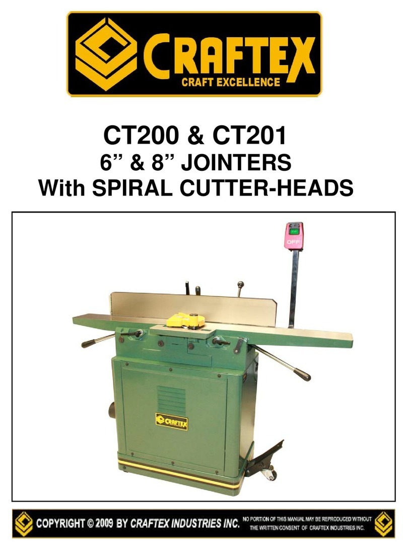 Craftex CT201 User manual
