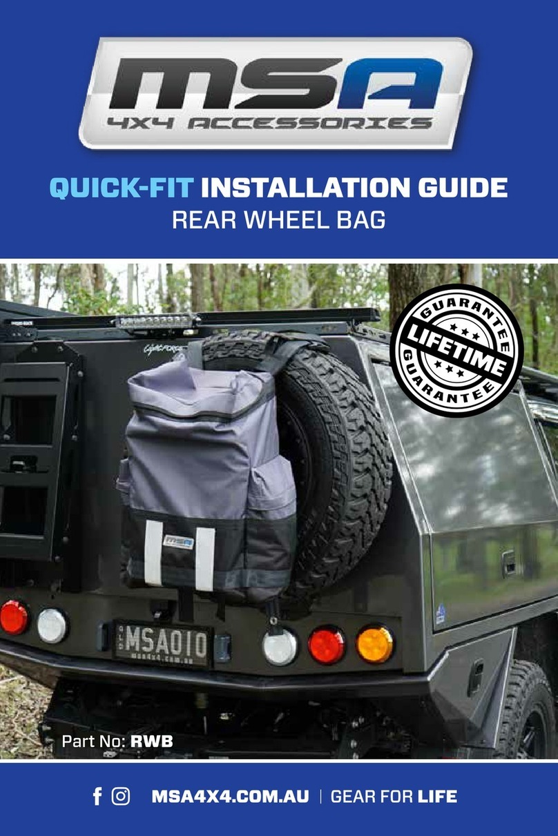 MSA RWB QUICK-FIT INSTALLATION GUIDE