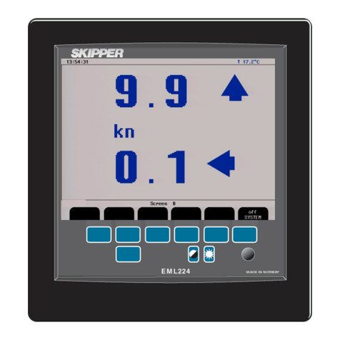 Skipper EML224N-SA Operation and installation manual
