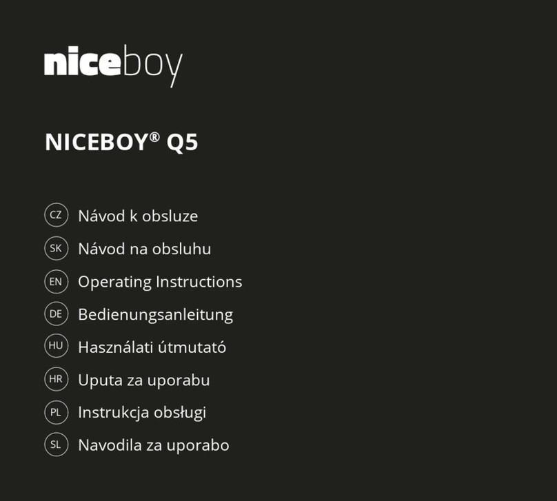 Niceboy PILOT Q5 User manual Niceboy PILOT Q5 User manual