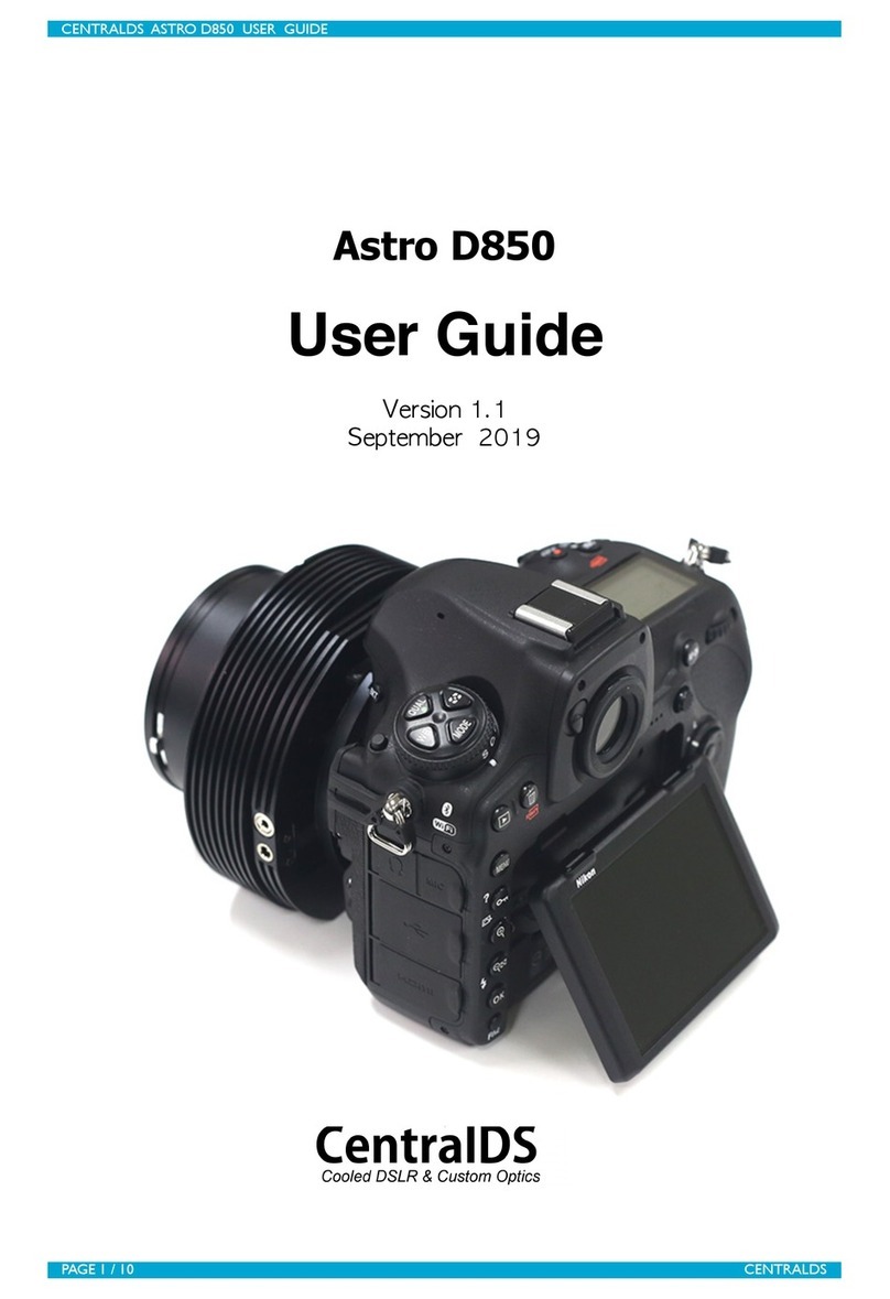 CentralDS Astro D850 user guide