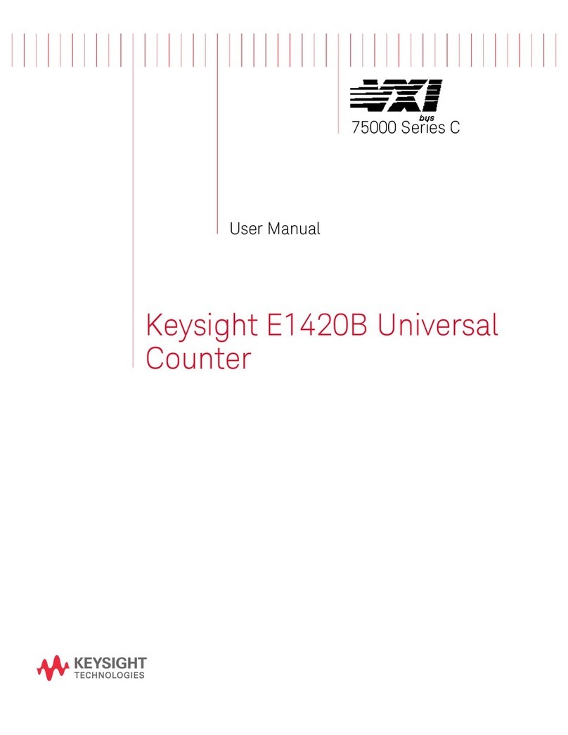 Keysight Technologies VXI bus 75000 C Series user manual