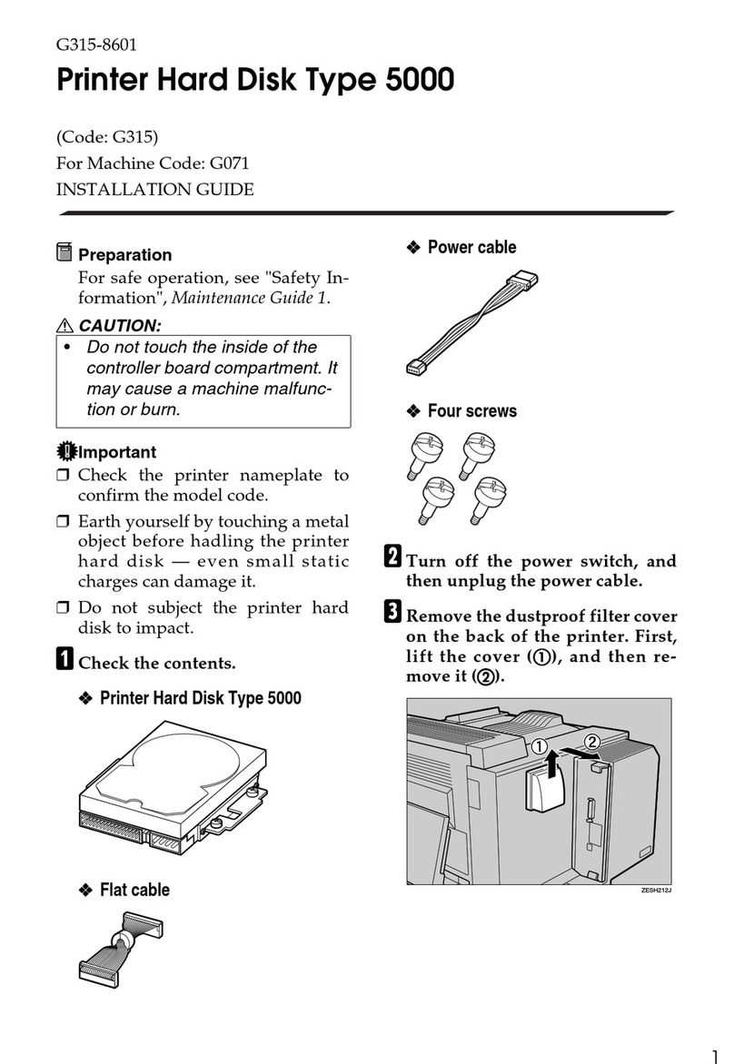 Ricoh 5000 installation guide
