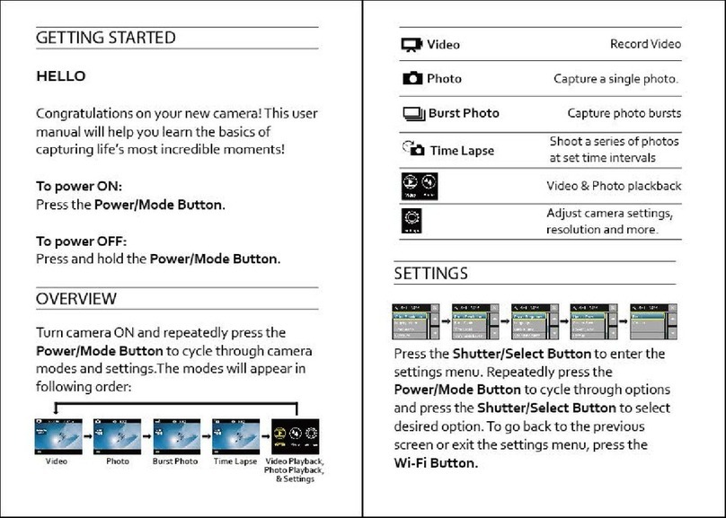 EKEN H8 Plus User manual