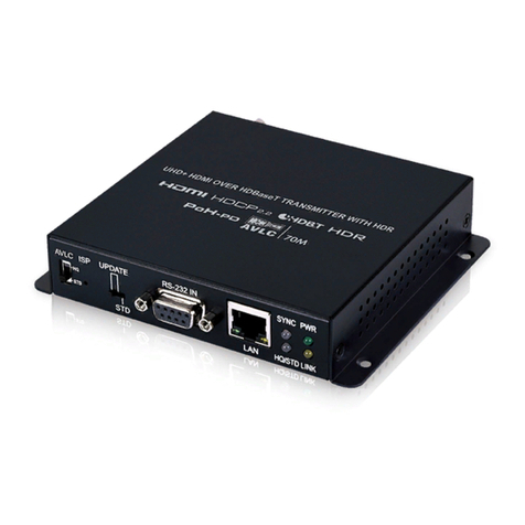 CYP CH-2527TXV User manual