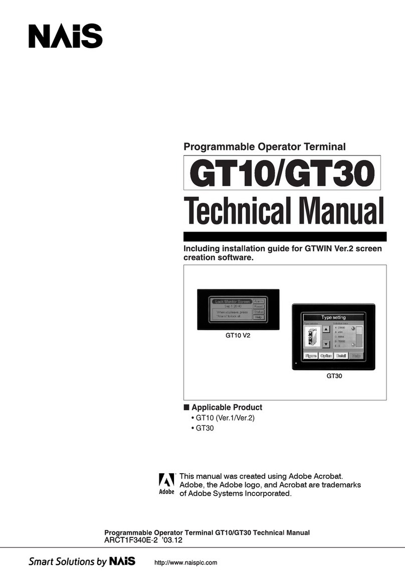 NAiS GT10 Technical manual