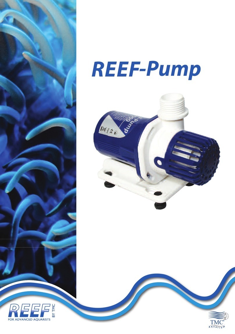 TMC Aquarium REEF-Pump 4000 User manual