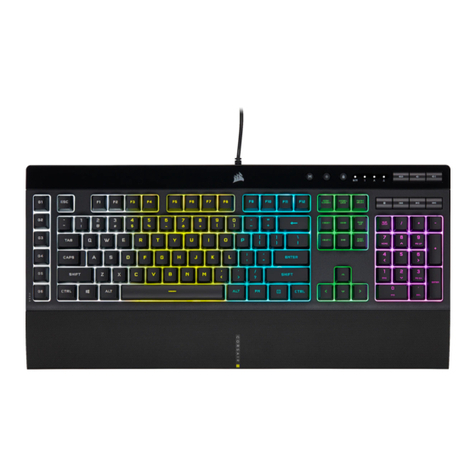 Corsair K55 RGB User manual