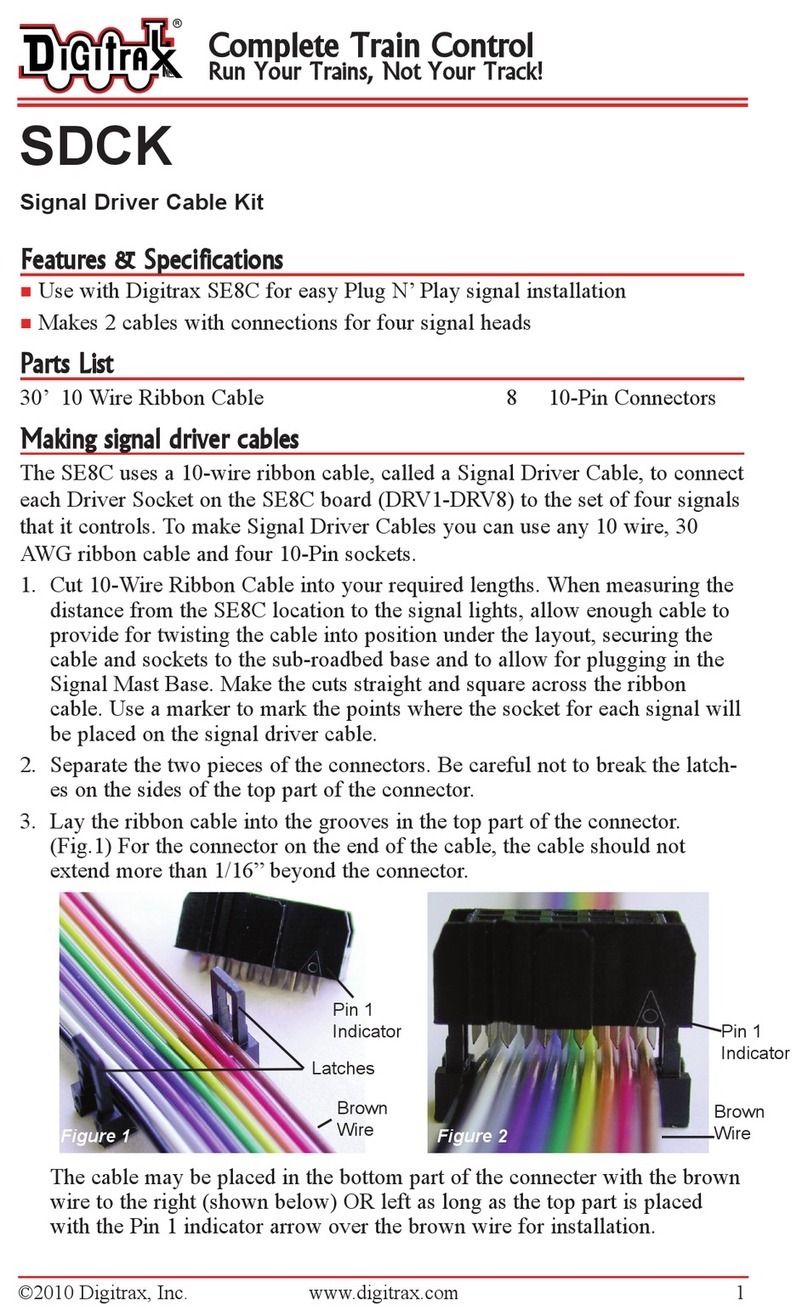 Digitrax SDCK quick start guide