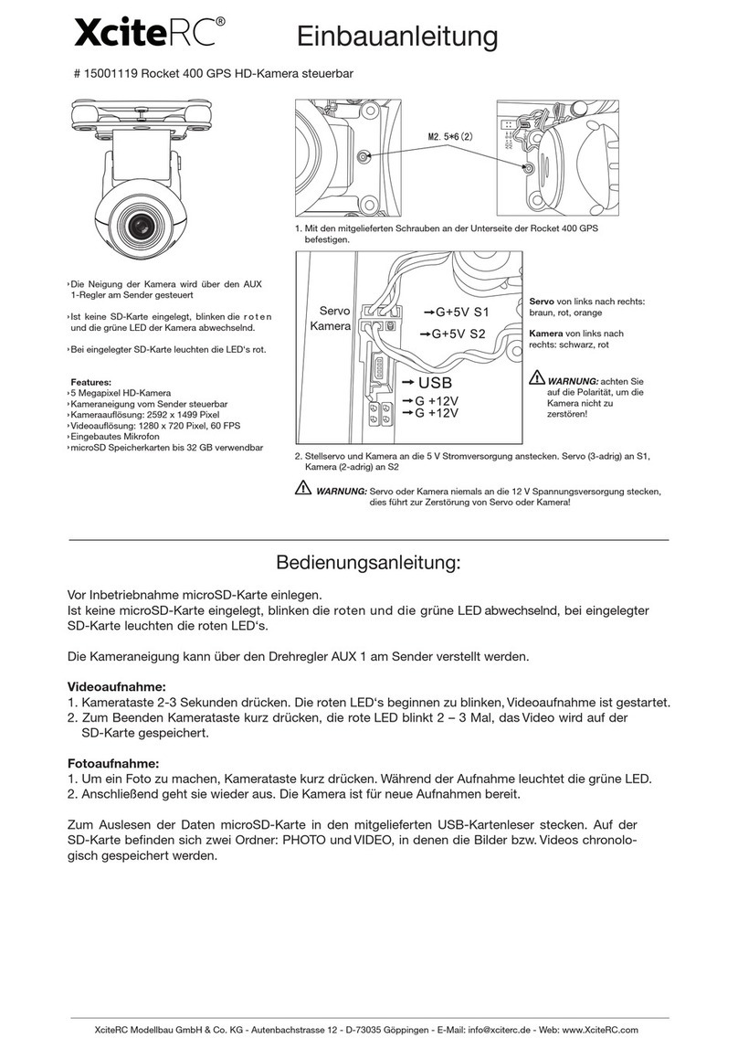 XciteRC 15001119 User manual