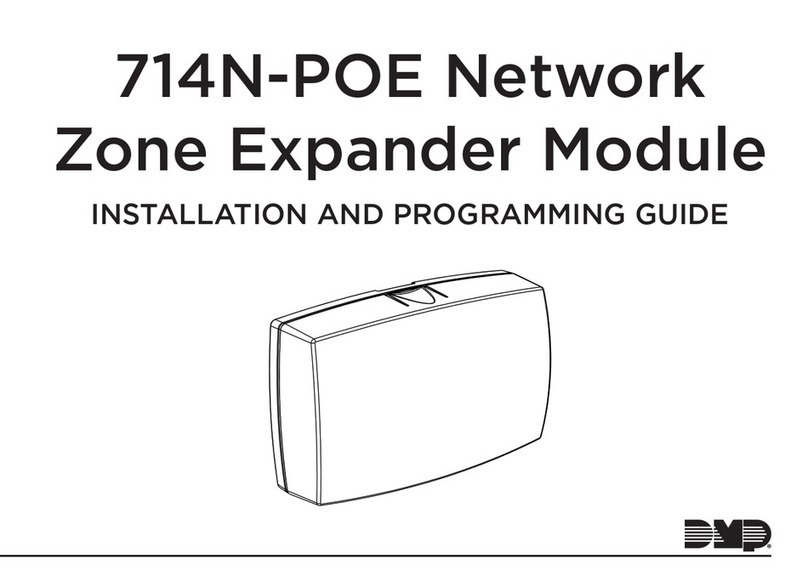 DMP Electronics 714N-POE Installation guide