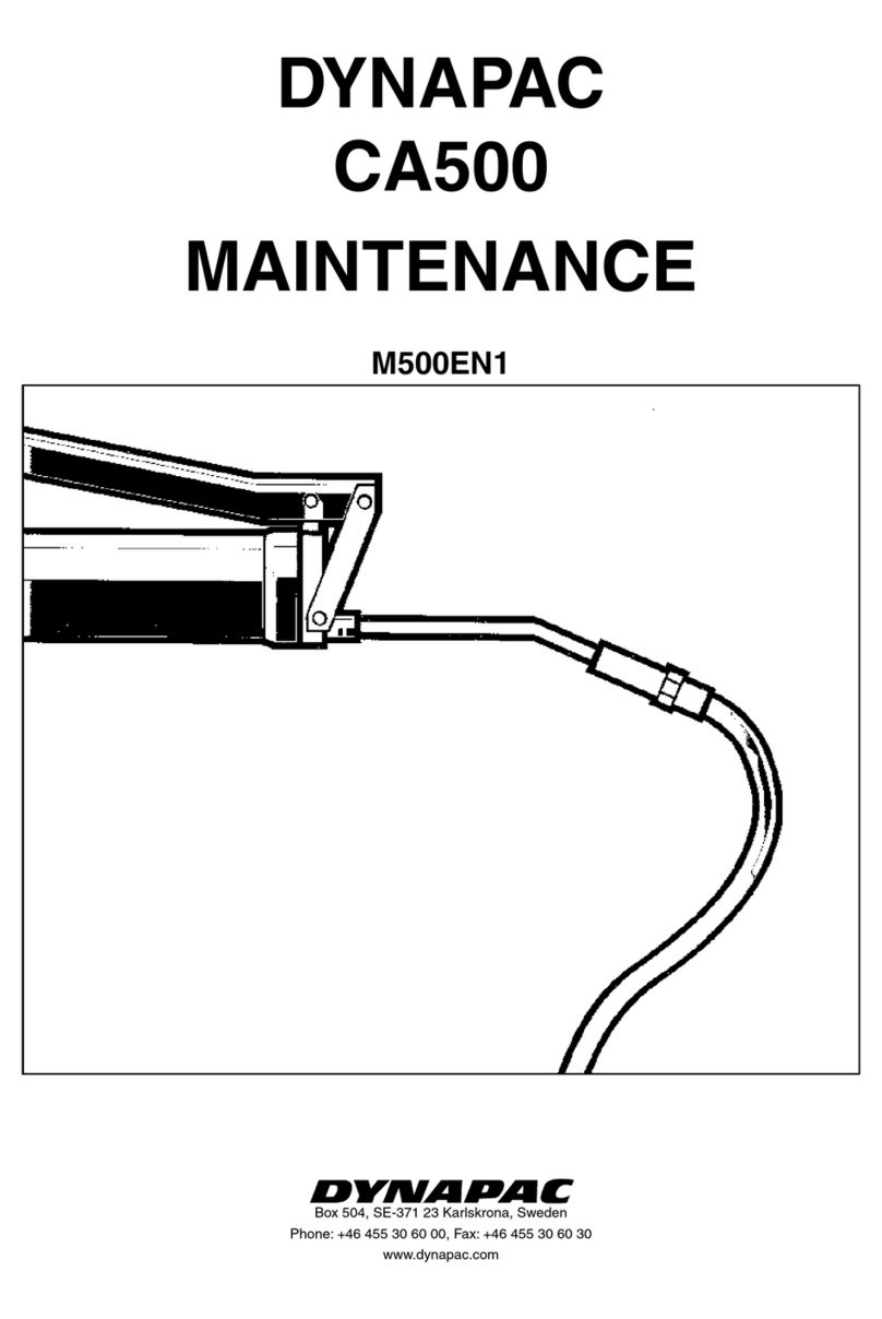 Dynapac CA500 Series User manual