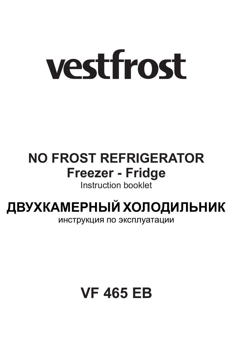 Vestfrost VF 465 EB User manual