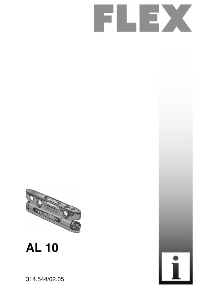 Flex AL 10 User manual Flex AL 10 User manual