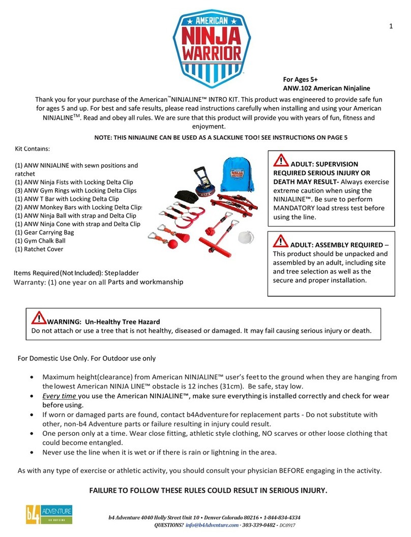 Slackers American Ninjaline Intro Kit User manual