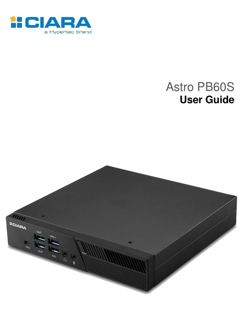 Hypertec Ciara Astro PB60S user guide