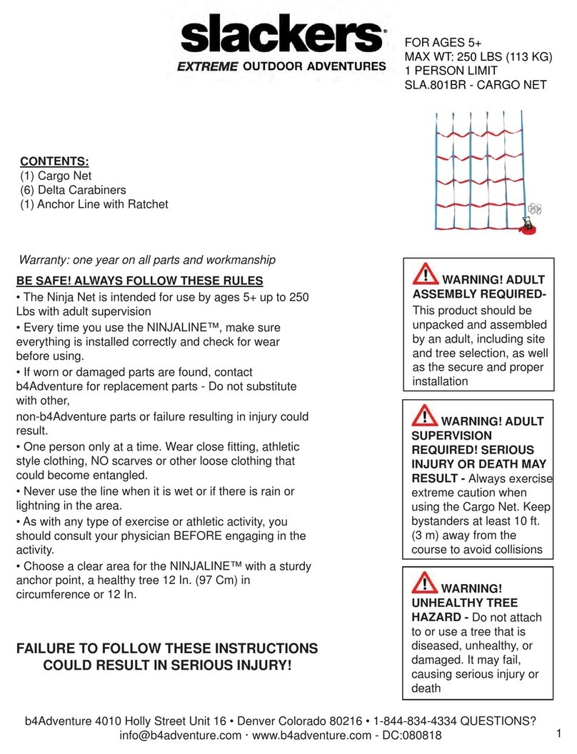 Slackers Ninja Net User manual