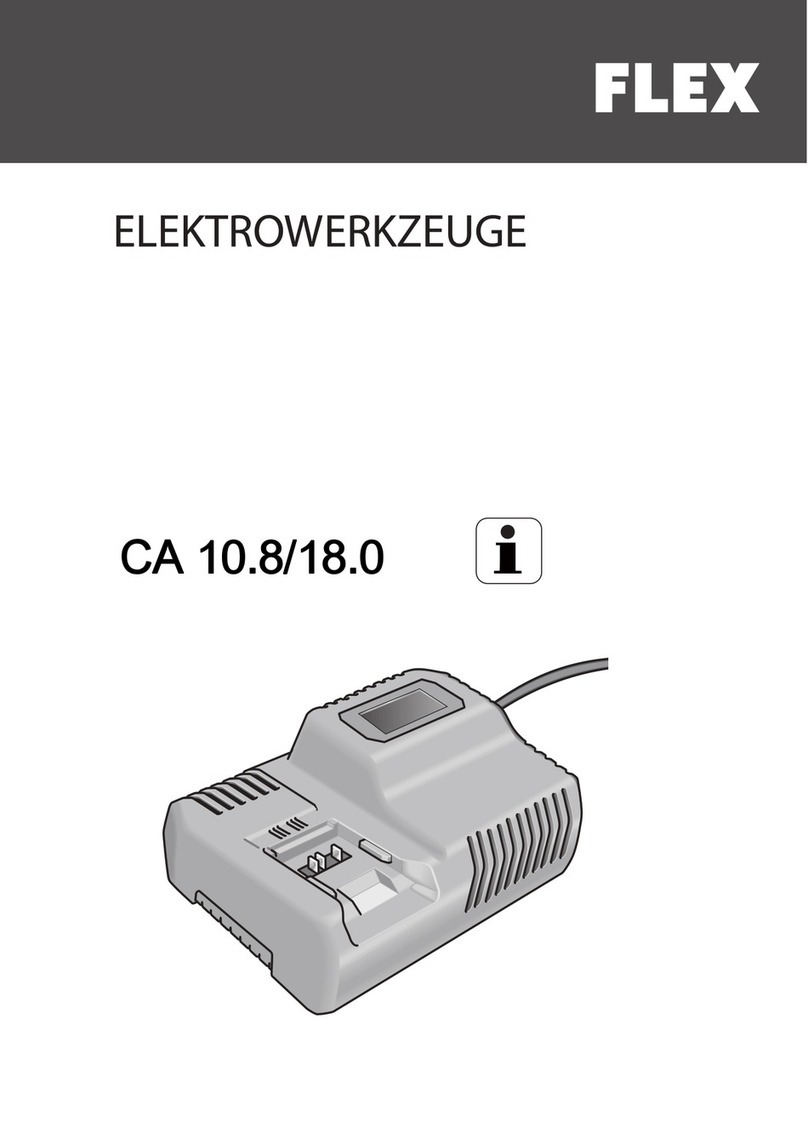 Flex CA 10.8 operating instructions