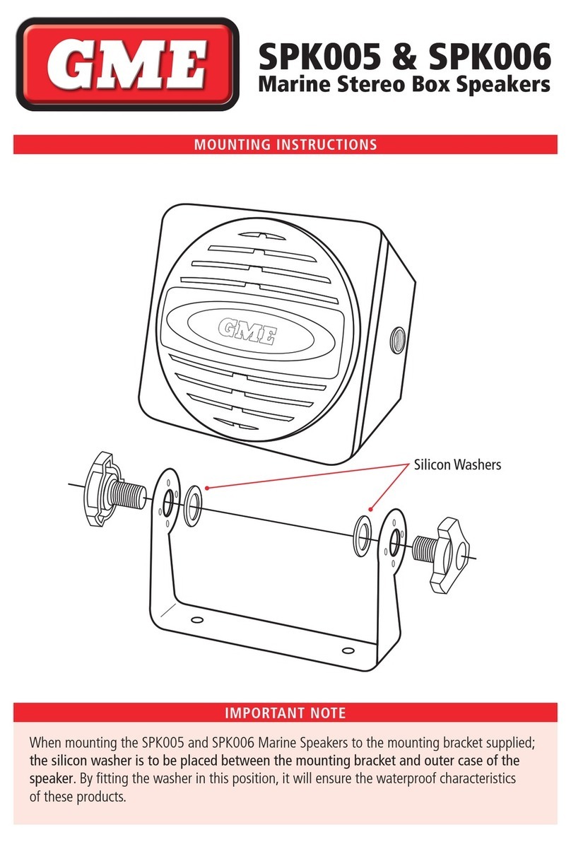 GME SPK005 User manual