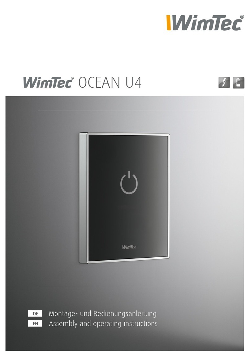 WimTec OCEAN U4 Series Assembly and operating instructions WimTec OCEAN U4 Series Assembly and operating instructions