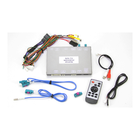 Nav TV W213-N RVC quick reference