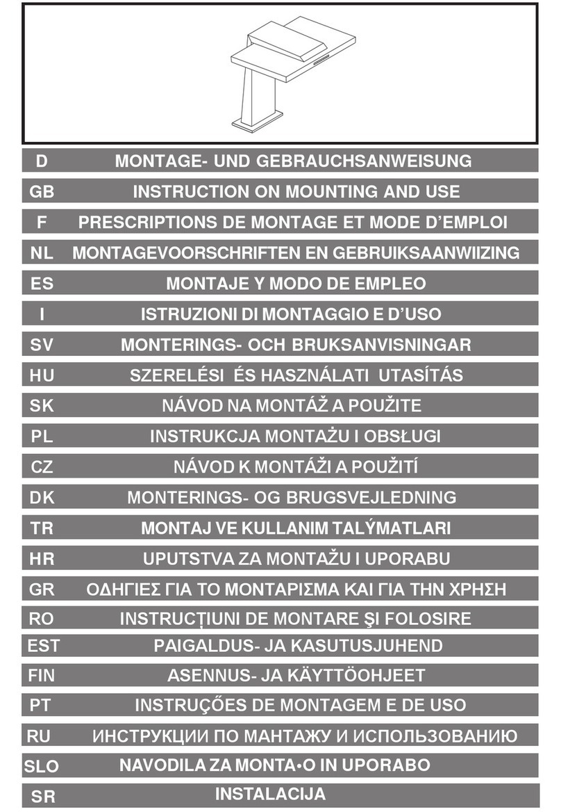 AIRFORCE F74 RLN Instruction on mounting and use