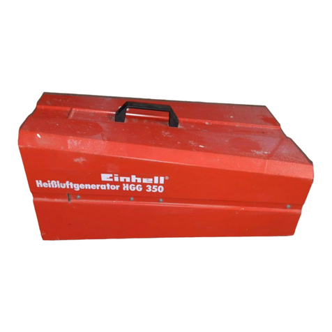 EINHELL GG 350 operating manual