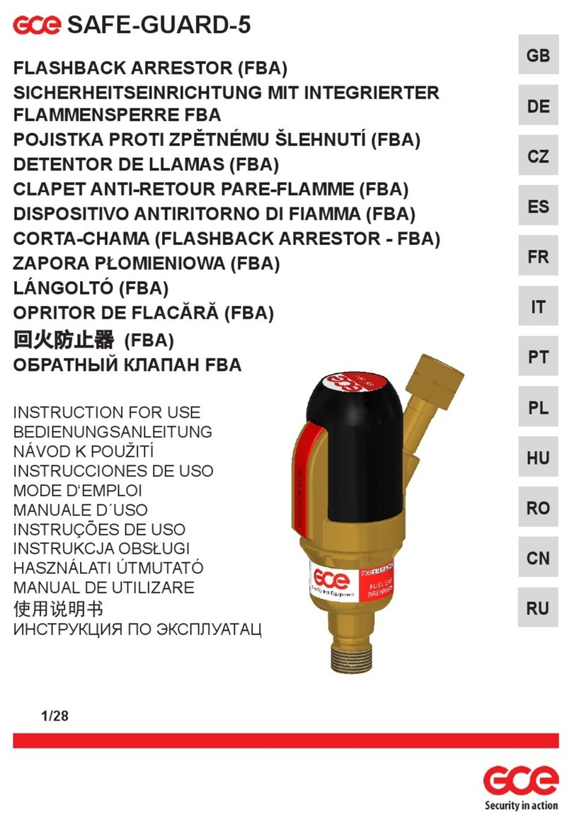GCE SAFE-GUARD-5 Instructions for use