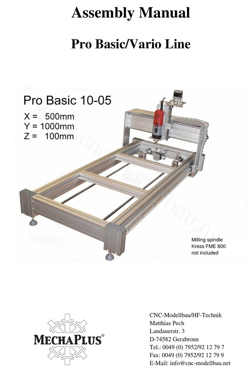 MechaPlus Pro Basic Series Assembly manual