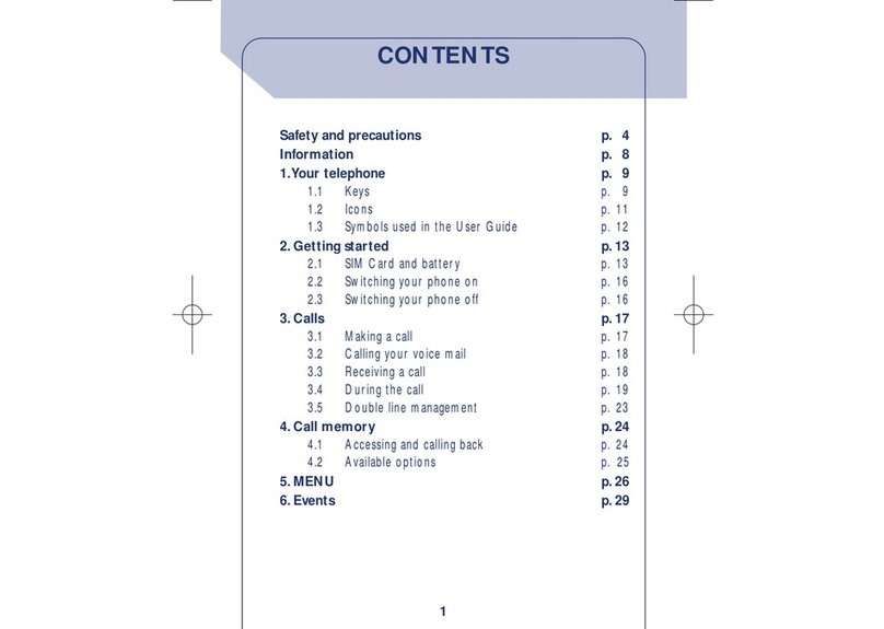 Alcatel OT 512 User manual
