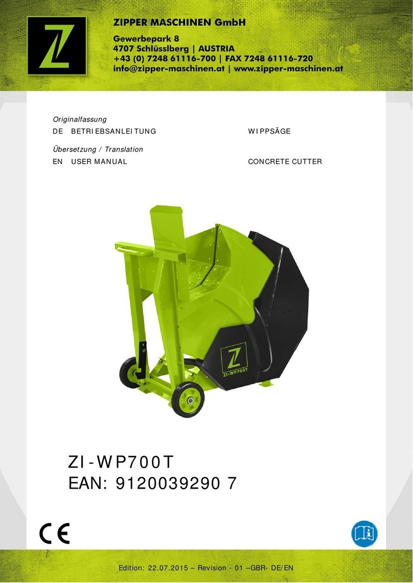 Z.I.P.P.ER MASCHINEN ZI-WP700T user manual Z.I.P.P.ER MASCHINEN ZI-WP700T user manual