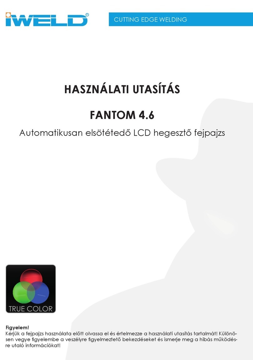 iWeld FANTOM 4.6 user manual